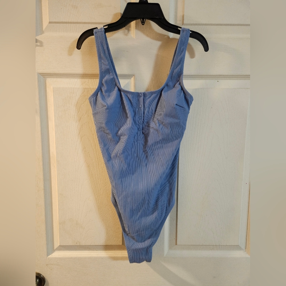 Cupshe Blue One Piece Swimsuit